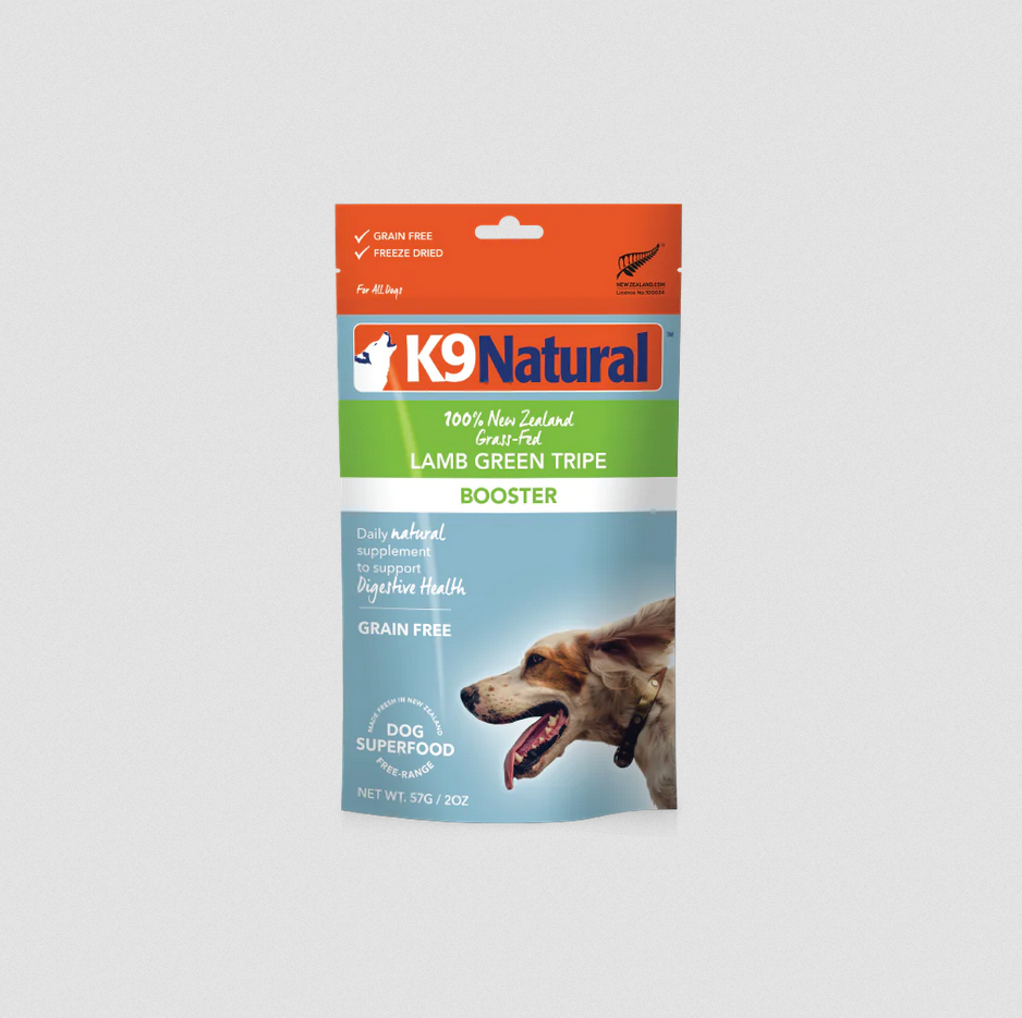 Feline Natural Lamb Green Tripe K9 Natural Freeze Dried Dog Food