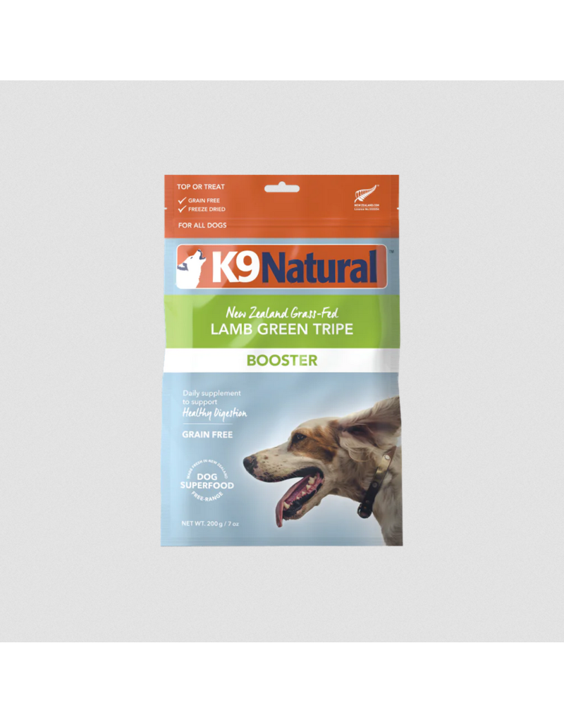 K9 Natural z K9 Natural Freeze Dried Dog Food |  Lamb Green Tripe Booster 8.8 oz