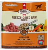 Primal Pet Foods Primal Pronto Freeze Dried Food | Beef Recipe for Dogs 25 oz