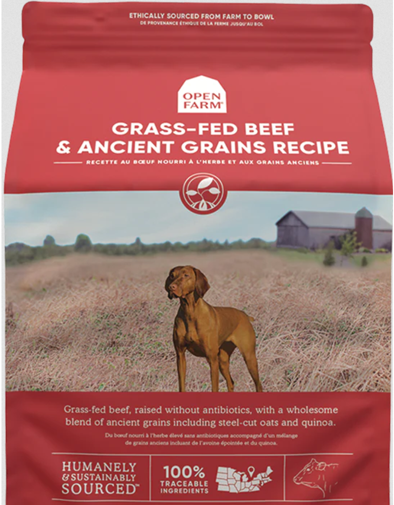 Open Farm Open Farm Ancient Grain Dog Kibble | Beef 22 lb