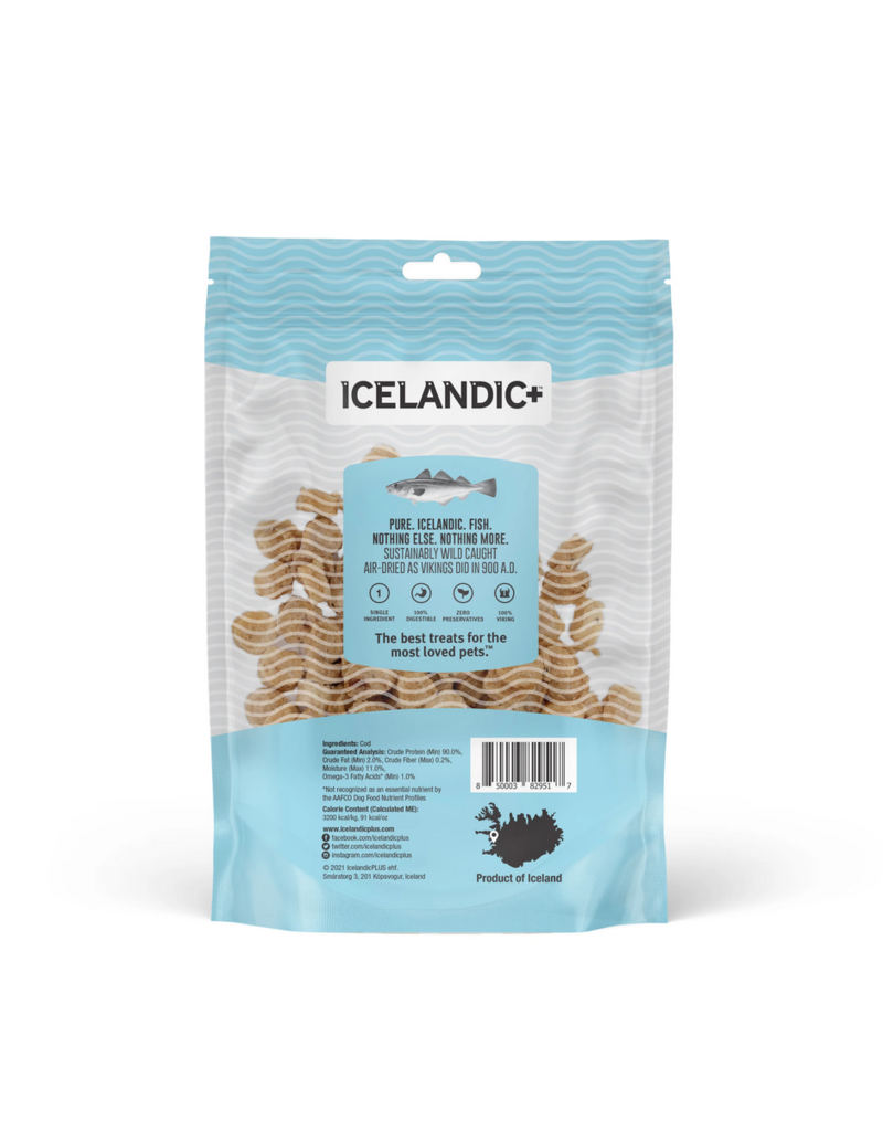 IcelandicPLUS Icelandic+ Dog Treats | Cod Fish Chips Mini 2.5 oz