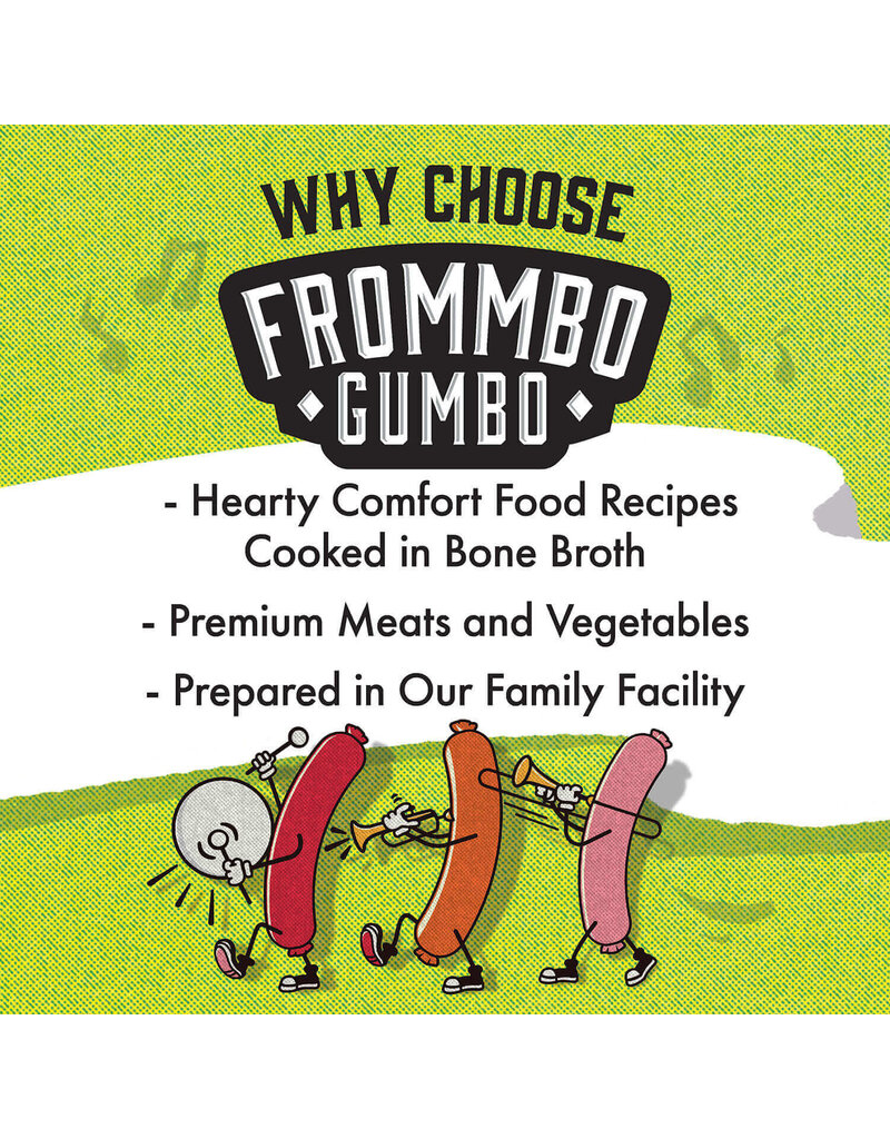 Fromm Fromm Frommbo Gumbo Canned Dog Food | Hearty Stew with Beef Sausage 12.5 oz single