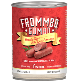 Fromm Fromm Frommbo Gumbo Canned Dog Food | Hearty Stew with Beef Sausage 12.5 oz single