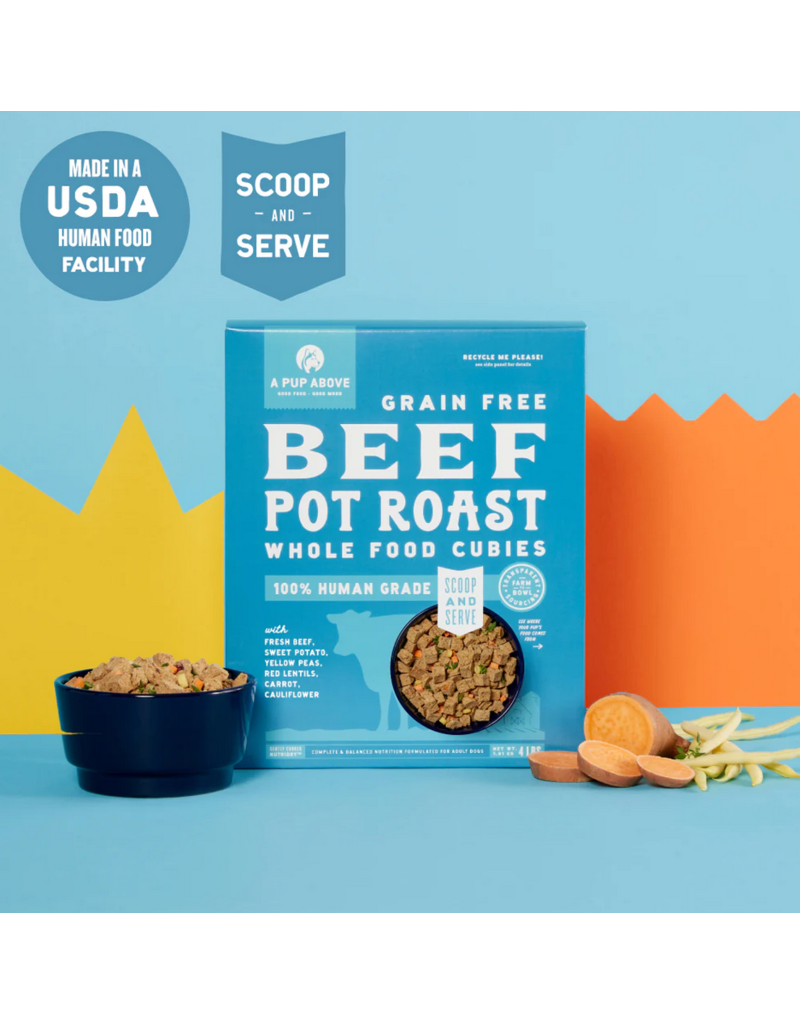 A Pup Above A Pup Above GF Whole Food Cubies | Beef Pot Roast Trial Size 2.5 oz