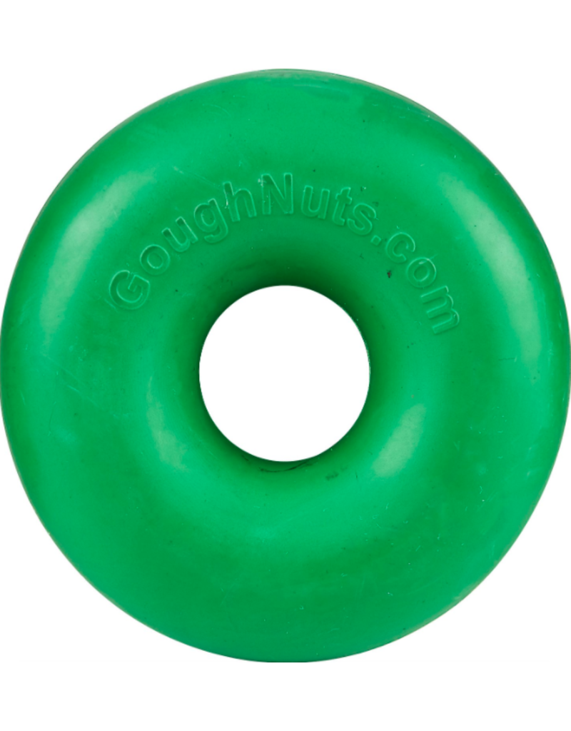 Goughnuts Goughnuts 0.75 Ring Dog Toys | Green 40-70 lbs