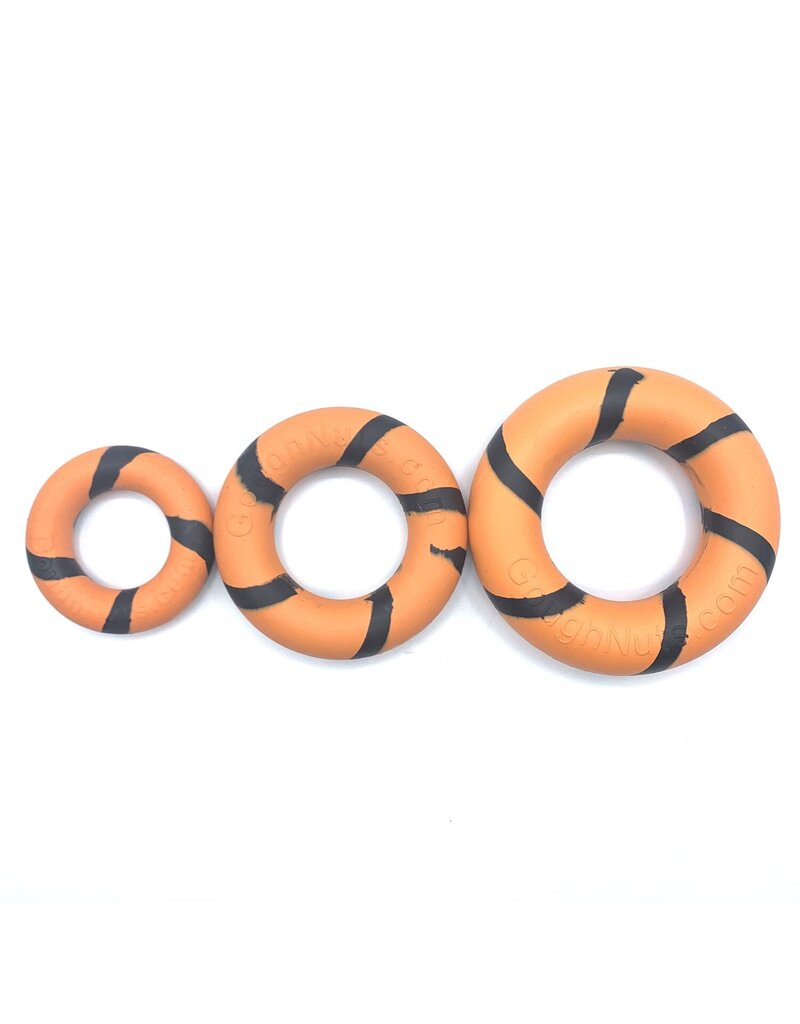 Goughnuts Goughnuts Ring Dog Toys Lite Bite | Orange 13-25 lbs