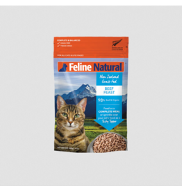 Feline Natural Feline Natural Freeze-Dried Cat Food | Grass Fed Beef Feast 11 oz