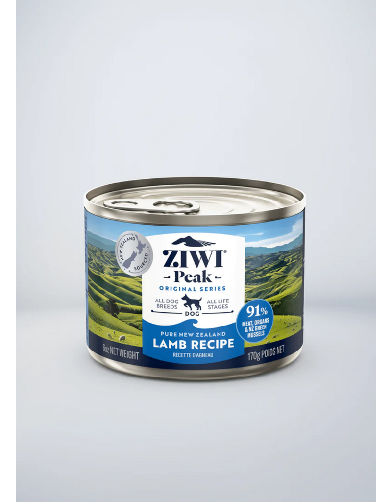 Ziwipeak ZiwiPeak Canned Dog Food | Lamb 6 oz CASE