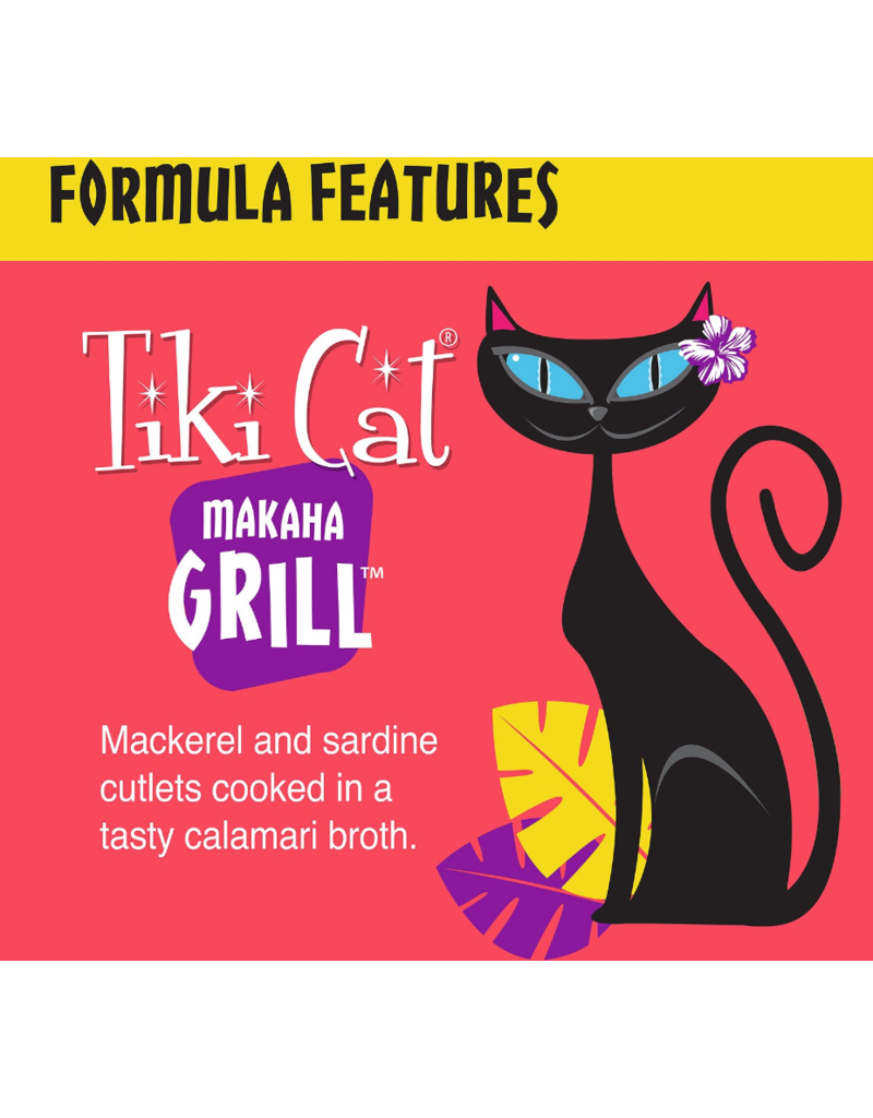 Tiki Cat Tiki Cat Canned Cat Food | Mackerel & Sardine in Calamari Consommé 6 oz single