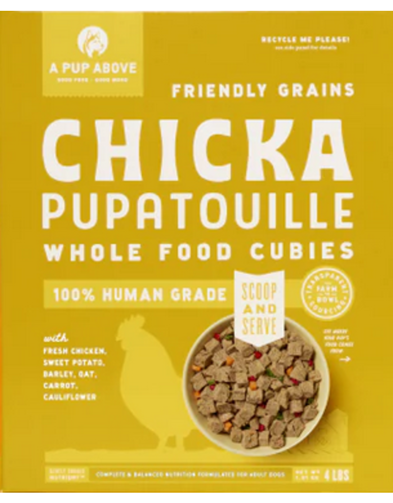 A Pup Above A Pup Above Whole Food Cubies | Chicka Pupatouille Trial Size 2.5 oz CASE