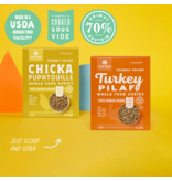 A Pup Above A Pup Above Whole Food Cubies | Turkey Pilaf Trial Size 2.5 oz CASE