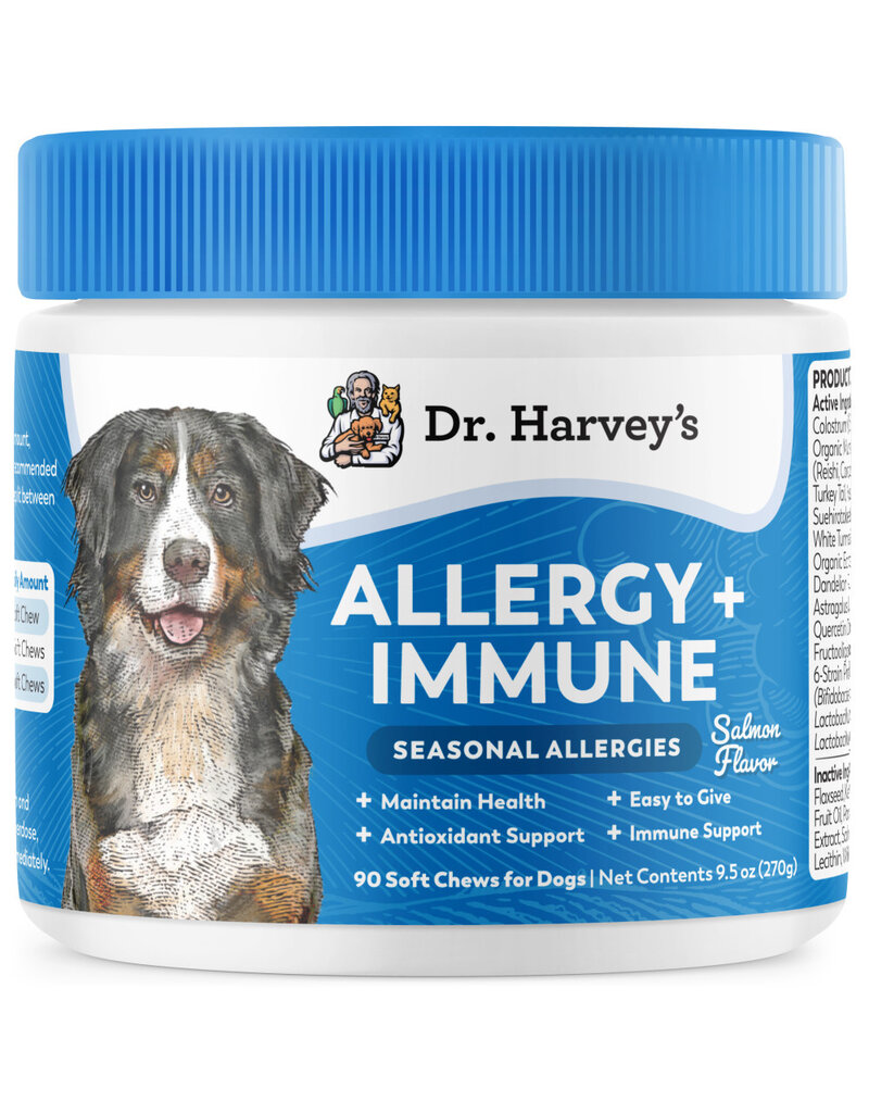 Dr. Harvey's Dr. Harvey's Dog Supplements | Allergy + Immune Soft Chews 90 ct