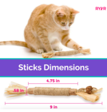 Ryercat Ryercat Dental Treat | Silvervine Dental Stick for Cats 5 pack