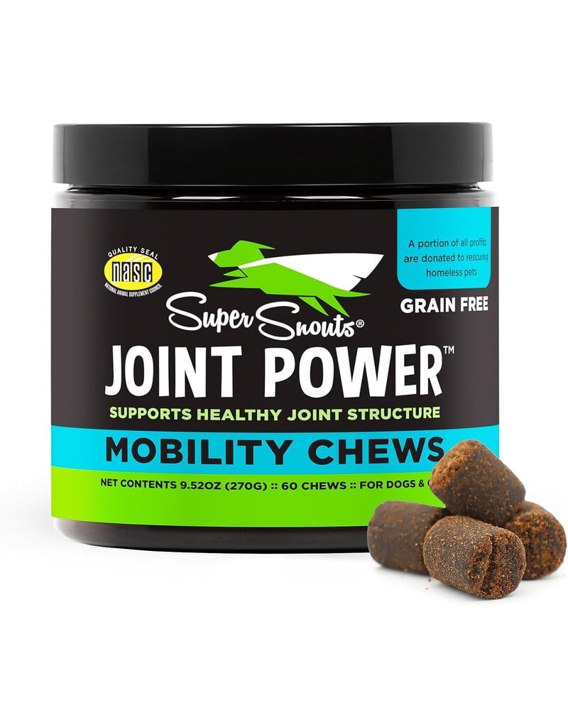 Super Snouts Super Snouts Supplements | Joint Power Mobility Chews 60 ct