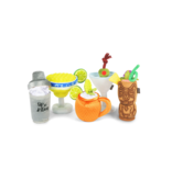 PLAY P.L.A.Y. Plush Dog Toys Barktender Collection | Tiki Mug