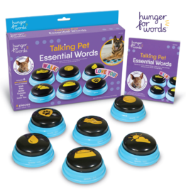 Hunger For Words Hunger For Words | Talking Pet Essential Words Pre-Recorded / 6 Buttons