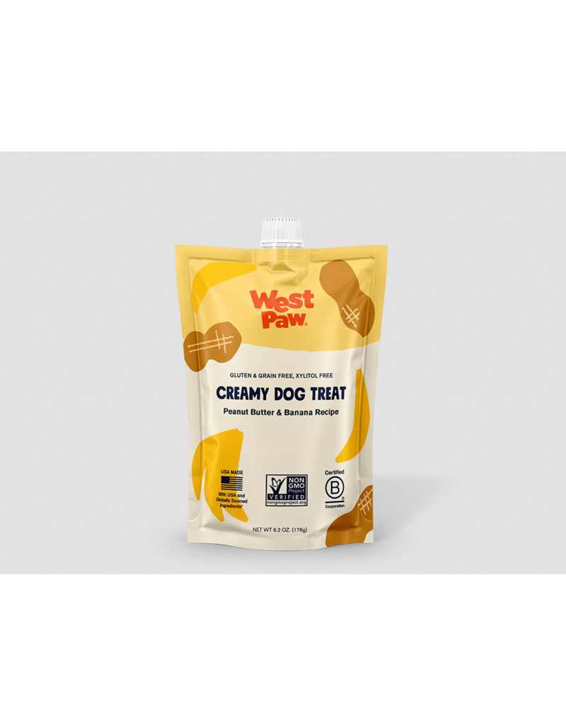 West Paw West Paw Creamy Dog Treat | Peanut Butter & Banana Recipe