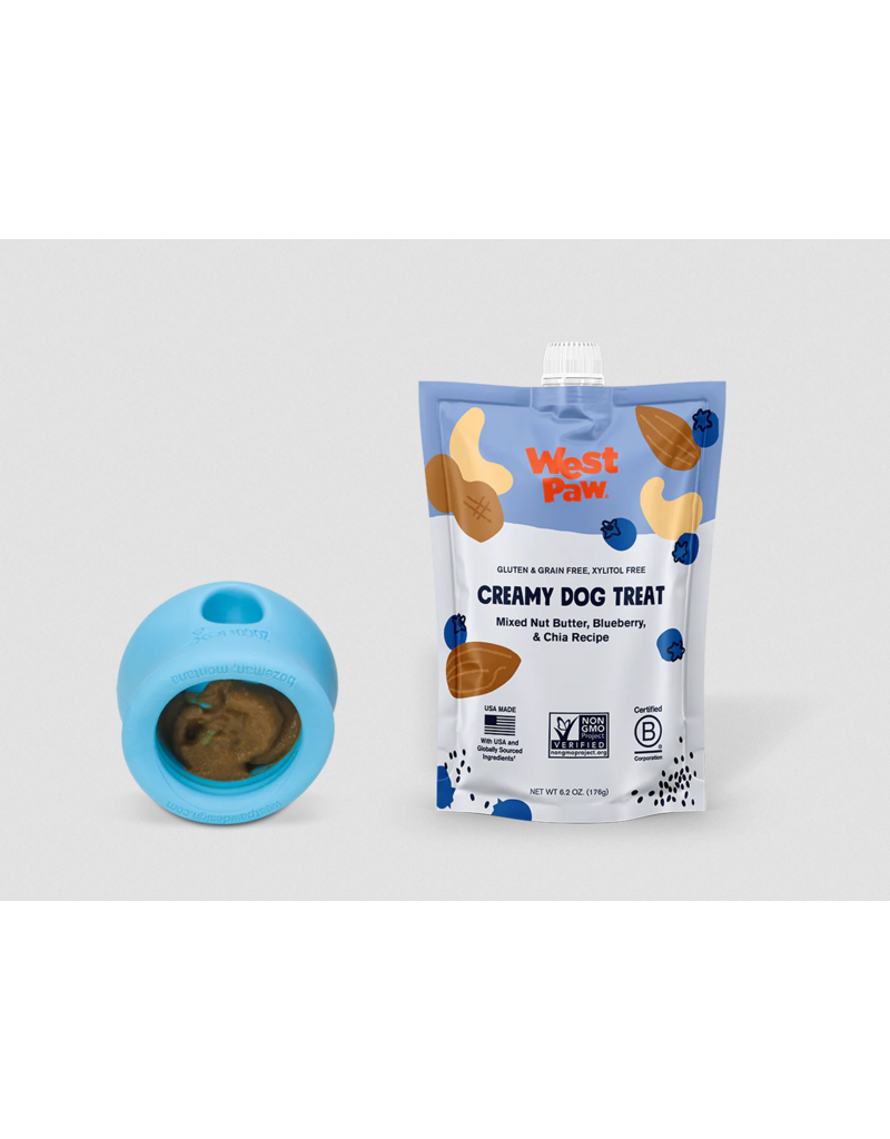 West Paw West Paw Creamy Dog Treat | Mixed Nut Butter, Blueberry, & Chia Recipe