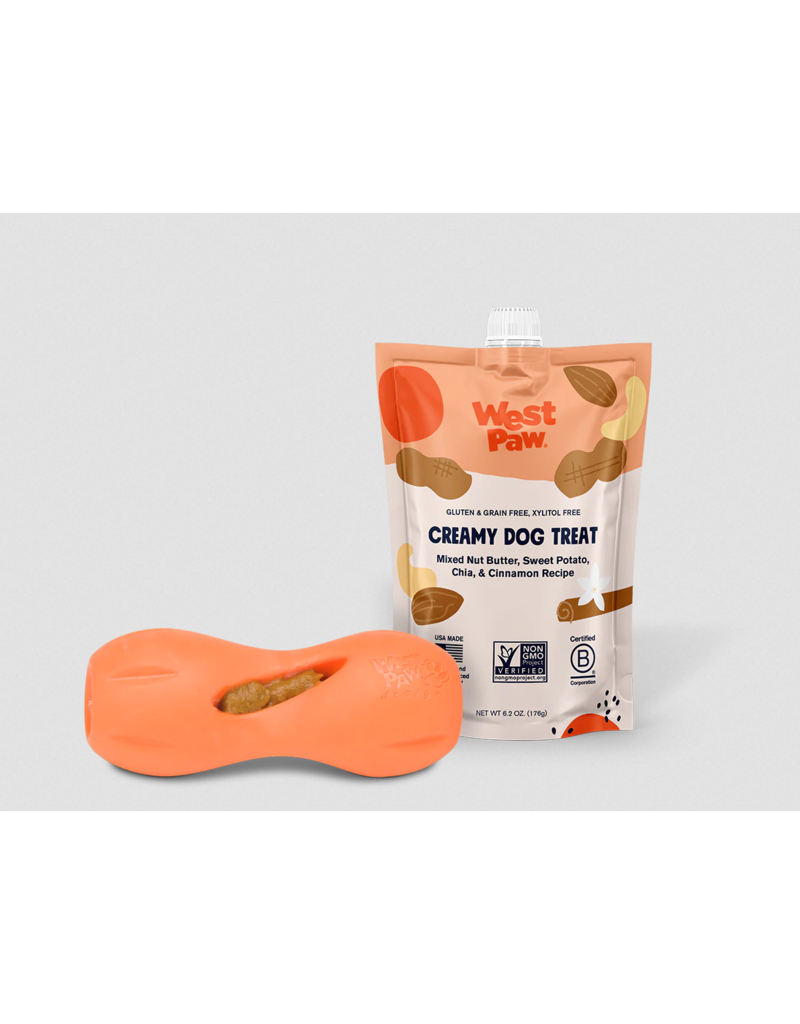 West Paw West Paw Creamy Dog Treat | Mixed Nut Butter, Sweet Potato, Chia, & Cinnamon Recipe