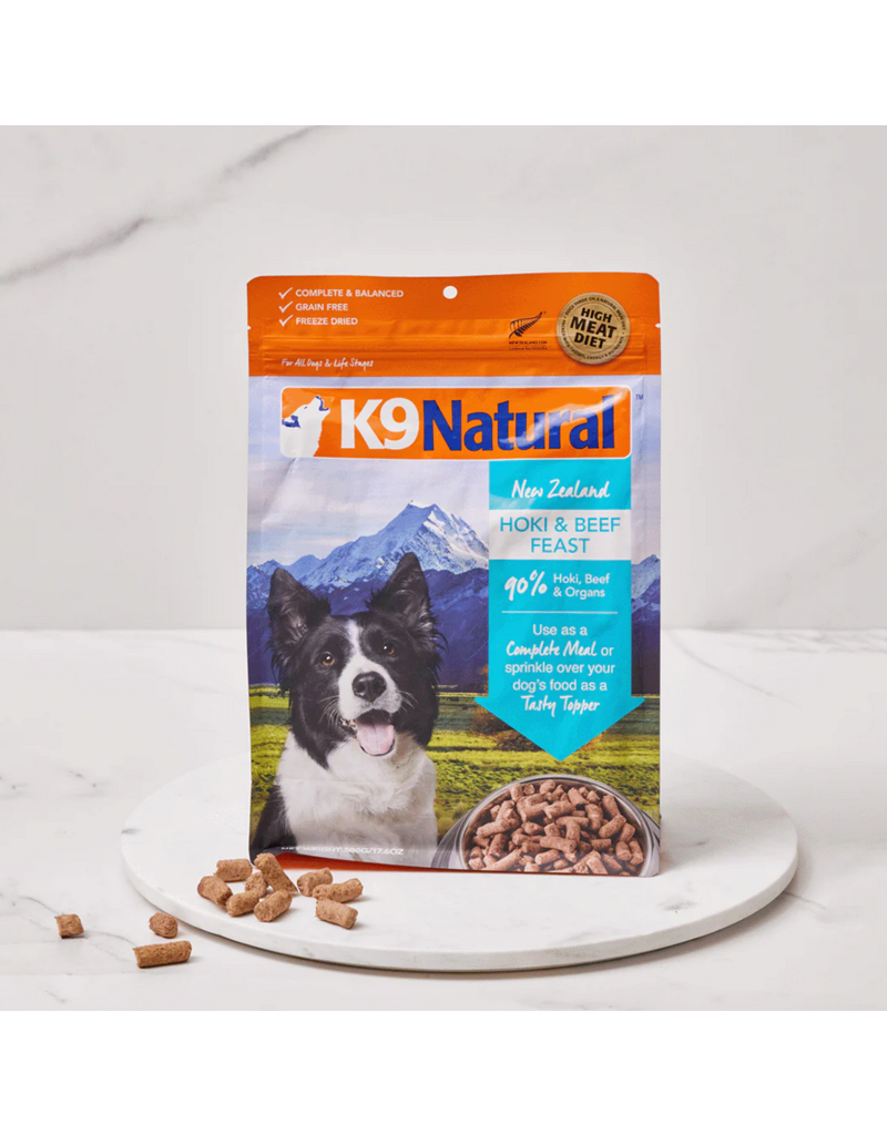 K9 Natural K9 Natural Freeze Dried Dog Food | Hoki & Beef Feast 17.6 oz