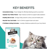 Fussie Cat Fussie Cat Premium Pouch Complete Cat Food | Tuna with Shrimp in Aspic 2.47 oz single