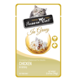 Fussie Cat Fussie Cat Premium Pouch Complete Cat Food | Chicken in Gravy 2.47 oz single