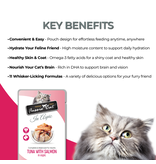 Fussie Cat Fussie Cat Premium Pouch Complete Cat Food | Tuna with Salmon in Aspic 2.47 oz CASE/12