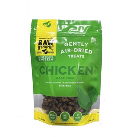 Raw Dynamic Raw Dynamic Air Dried Treats | Cage Free Chicken Bites for Cats & Dogs 3.6 oz