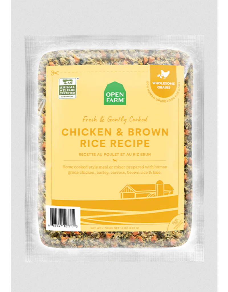 Open Farm Open Farm Gently Cooked for Dogs | Chicken & Brown Rice Recipe 8 oz (*Frozen Products for Local Delivery or In-Store Pickup Only. *)