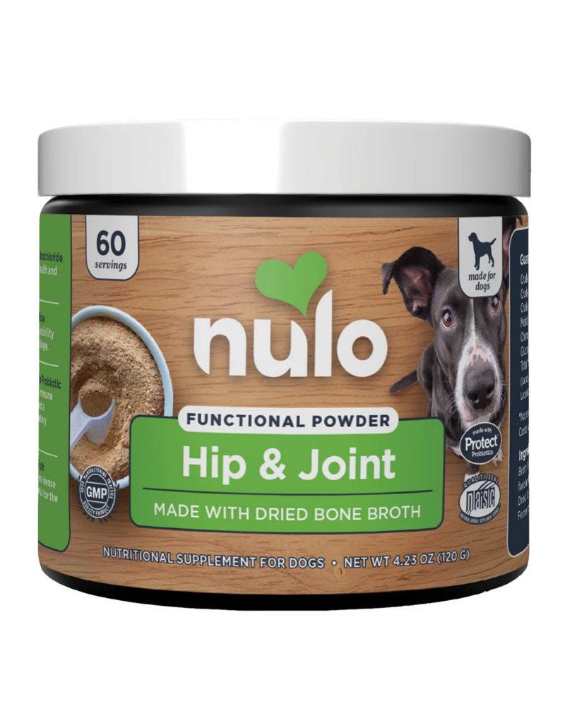 Nulo Nulo Functional Supplements | Hip & Joint Powder for Dogs 4.23 oz