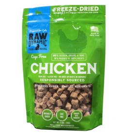 Raw Dynamic DISC/M Raw Dynamic Freeze Dried Cat Food | Cage Free Chicken Cubes 5.5 oz