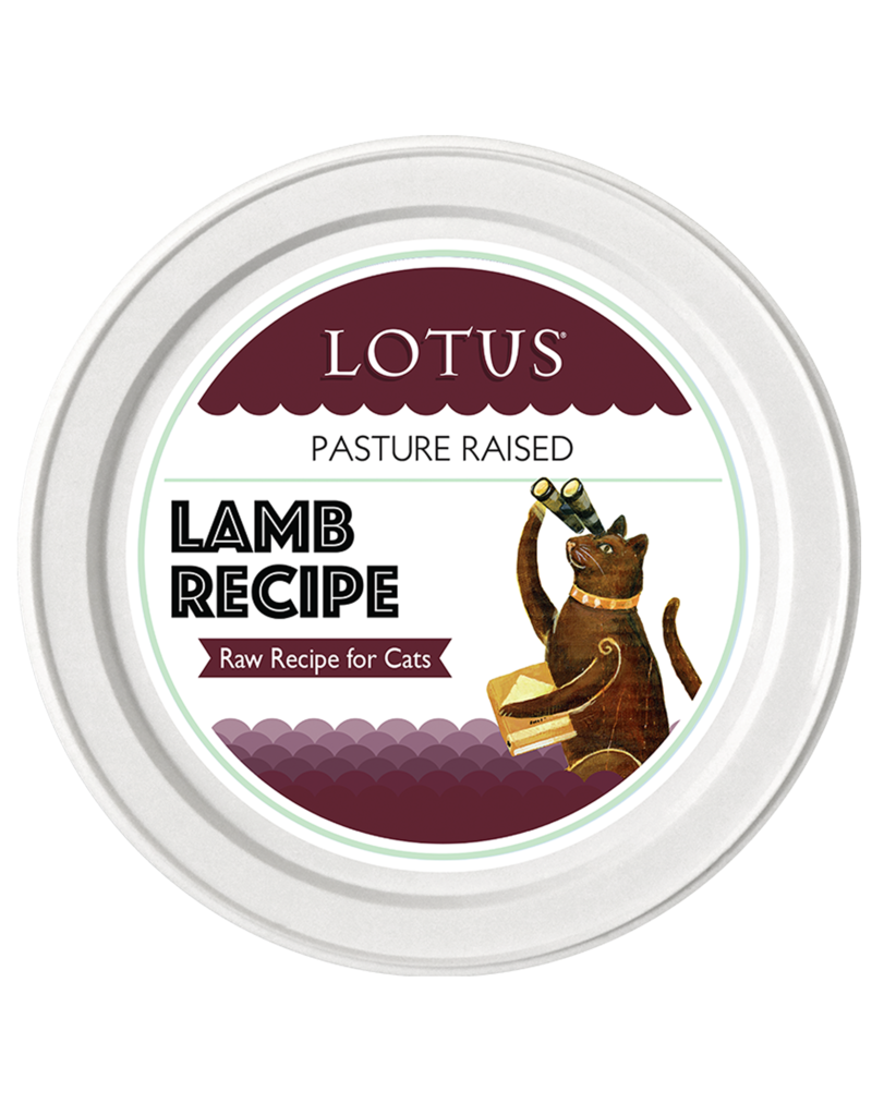 Lotus Natural Pet Food Lotus Frozen Raw Cat Food | Pasture Raised Lamb 25 oz (*Frozen Products for Local Delivery or In-Store Pickup Only. *)