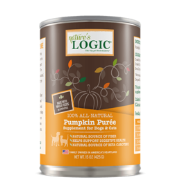 Nature's Logic Nature's Logic Canned Food | Pumpkin Puree 15 oz CASE