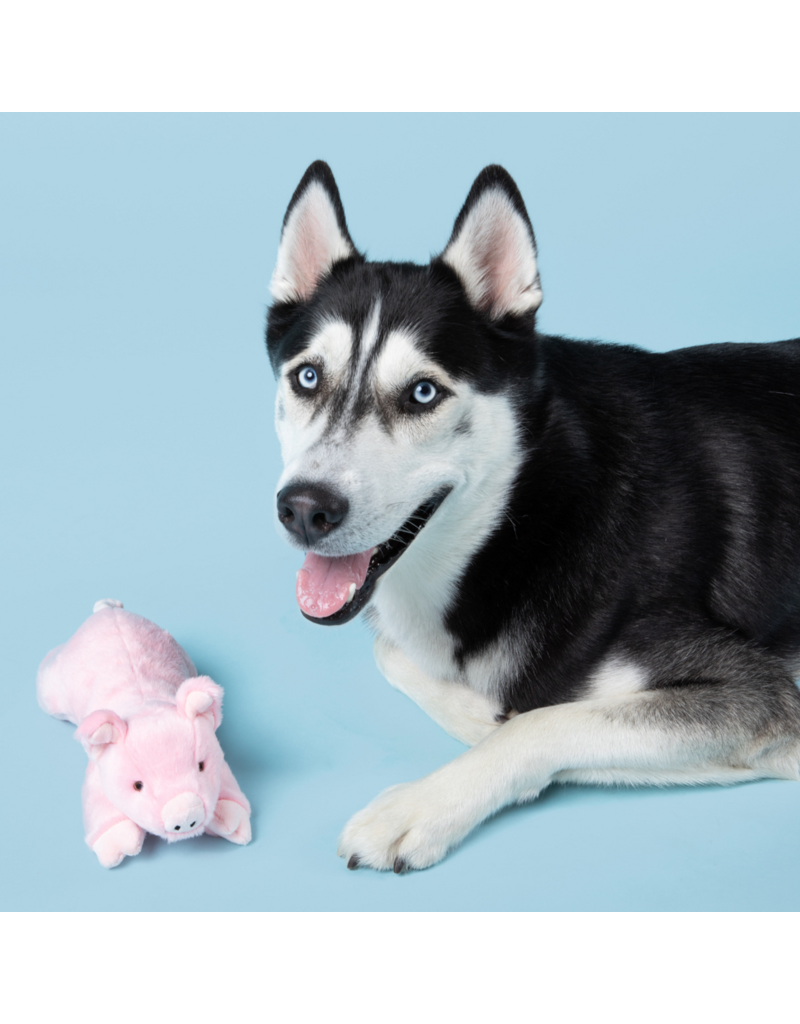 Fluff & Tuff Fluff & Tuff Inc. Dog Toys | Petey Pig Medium