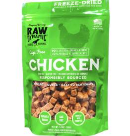 Raw Dynamic Raw Dynamic Freeze Dried Dog Food | Cage Free Chicken Cubes 14 oz