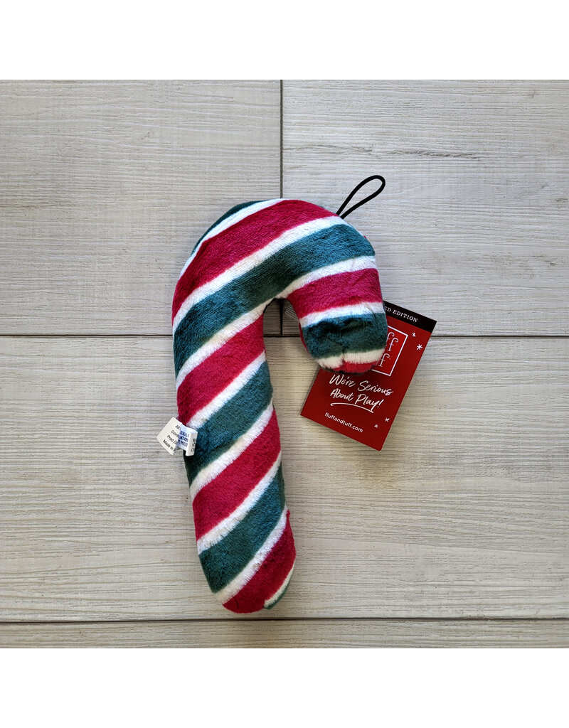 Fluff & Tuff Fluff & Tuff Inc. Dog Toys Holiday 2023 | Candy Cane Small