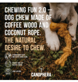 Canophera Canophera Dog Chews | Coffee Wood & Coconut Rope Chew Extra Large (XL)