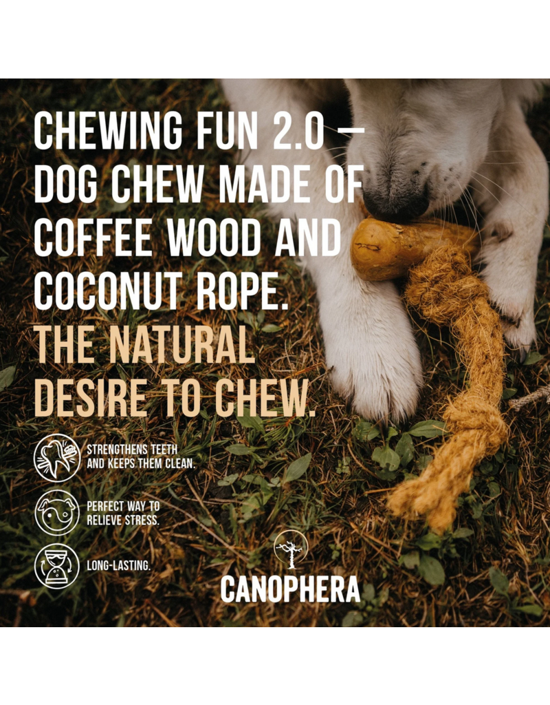 Canophera Canophera Dog Chews | Coffee Wood & Coconut Rope Chew Extra Large (XL)