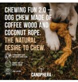 Canophera Canophera Dog Chews | Coffee Wood & Coconut Rope Chew Small