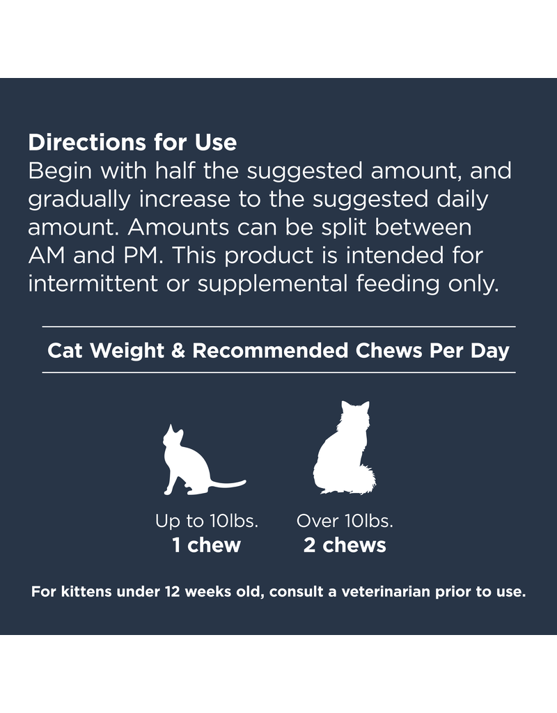 Nulo Nulo Functional Cat Supplements | Lysine & Immunity Chews 150 ct