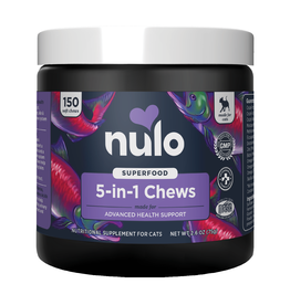 Nulo Nulo Functional Cat Supplements | 5-in-1 Chews 150 ct