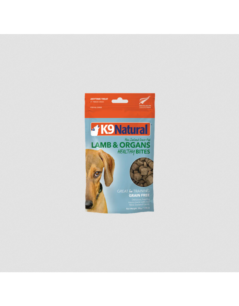 K9 Natural z K9 Natural Freeze Dried Dog Healthy Bites | Lamb & Organs 1.76 oz