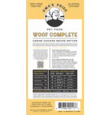 Oma's Pride Oma's Pride Raw Frozen Dog Food | Woof Complete Patties Chicken Recipe 6 lb (*Frozen Products for Local Delivery or In-Store Pickup Only. *)