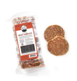 Oma's Pride Oma's Pride Raw Frozen Dog Food | Woof Complete Patties Beef Recipe 3 lb CASE (*Frozen Products for Local Delivery or In-Store Pickup Only. *)