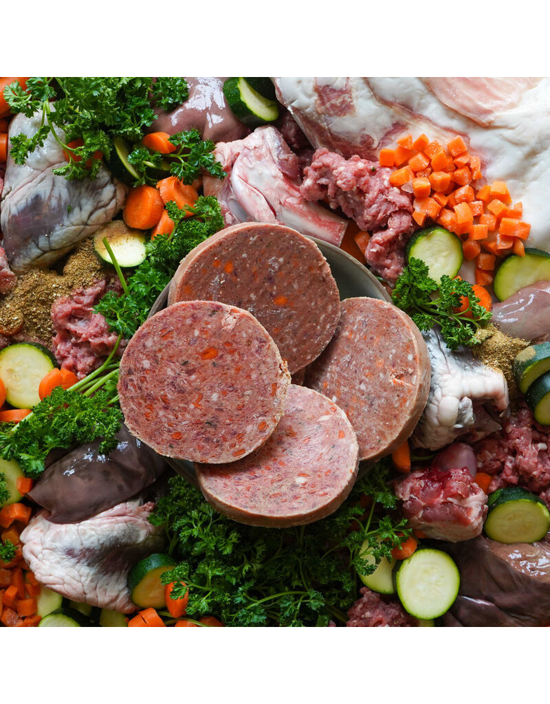 Oma's Pride Oma's Pride Raw Frozen Dog Food | Woof Complete Patties Lamb Recipe 6 lb CASE (*Frozen Products for Local Delivery or In-Store Pickup Only. *)
