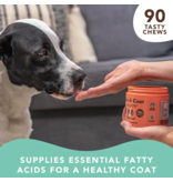 Natural Dog Company Natural Dog Company Supplements | Skin & Coat Chews 90 ct 10 oz