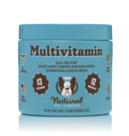 Natural Dog Company Natural Dog Company Supplements | Multivitamin Chews 90 ct 10 oz