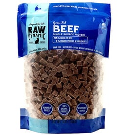 Raw Dynamic Raw Dynamic Frozen Raw Cat Food | Free Range Beef Cubes 3 lb (*Frozen Products for Local Delivery or In-Store Pickup Only. *)