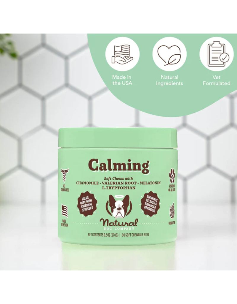Natural Dog Company Natural Dog Company Supplements | Calming Chews 90 ct