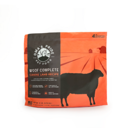 Oma's Pride Oma's Pride Raw Frozen Dog Food | Woof Complete Patties Lamb Recipe 6 lb CASE (*Frozen Products for Local Delivery or In-Store Pickup Only. *)